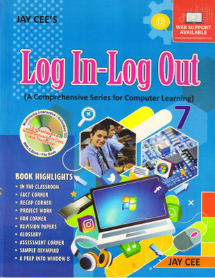 Jay Cee's, Log In -Log Out - 7
 (A Comprehensive Series For Computer Learning)(Paperback, Gurpreet Kaur)
