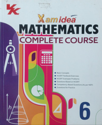 Xanidea Mathematics Complete Course Book 6(Pepper back, Vk global)