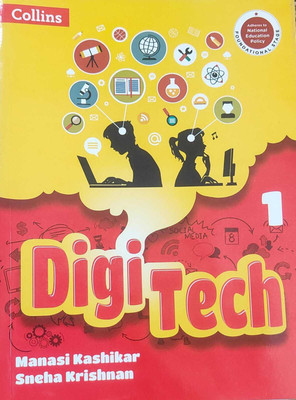 Collins Digi Tech Class 1 (NEP 2020)(Paperback, Manasi Kashikar, Sneha Krishnan)