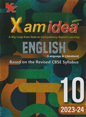 Cbse Xam Idea English Language And Literature Class 10 Based On The Revised Cbse Syllabus 2023- 24 Vk Global Publications Pvt. Ltd(Paperback, THE EXPERIANCED AUTHORS)