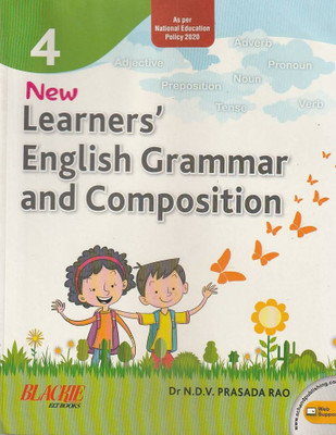 Blackie New Learners English Grammar And Composition Class-4(Paperback, DR RAO)