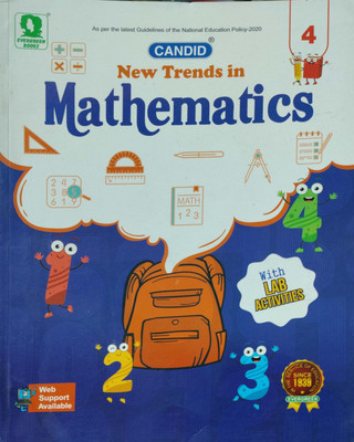 Candid New Trends In Mathematics Class 4(Pepper back, Devleena Basu)
