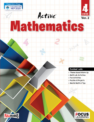 Active Mathematics For CBSE Class - 4 Ver. 2(Paperback, D. K. Bhattacharya)
