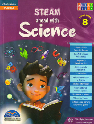 Charles Baker, STEAM Ahead With Science - 8(Paperback, Dr. Dipti Gupta)