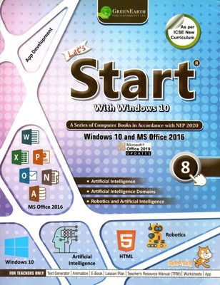 Let's Start With Windows 10 For Icse Class - 8(Paperback, GEETANJALI SEHGAL)