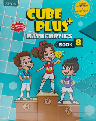 Cube Plus Mathematics Book 8(Pepper back, M.v.a.chandra sekhar)