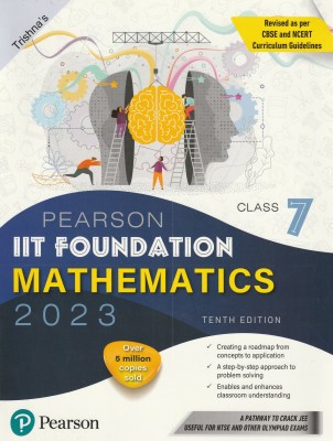 Cbse Pearson Iit Foundation Mathematics Class 7 2023 Pearson India Education Services Pvt. Ltd(Paperback, TRISHNA' S)