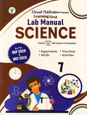 Learning First Lab Manual Science Class - 7 CBSE Syllabus 2020-2023(Paperback, Dinesh)