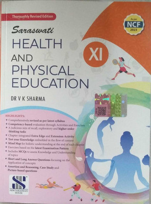 Health And Physical Education (English Medium) For Class 11(Paperback, Dr. V.K. Sharma)