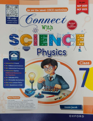 Connect With Science Physics Class 7(Pepper back, Annie jacob)