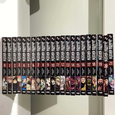 Jujutsu Kaisen Manga English Full Set Vol 0 To 21 Gege Akutami Comics(Paperback, Akutami Gege)