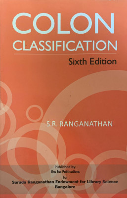 Colon Classification(Paperback, SR RANGANATHAN)