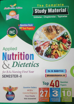 APPLIED NUTRITION & DIETETICS For BSC Nursing First Year Semester-II ( ENGLISH MEDIUM )(Paperback, Dr.B.Babitha)