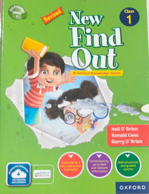 New Find Out : A General Knowledge Series Class 1(Paperback, Neil O’ Brien, Ronald Gass)