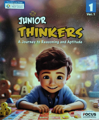 Junior Thinkers A Journey To Reasoning And Aptitude Class 1(Pepper back, Hrithik Aggarwal)