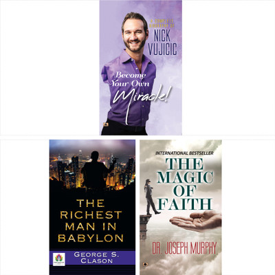 A COMPLETE BIOGRAPHY OF NICK VUJICIC, Painter, Swimmer, Skydiver, And Motivational Speaker, The Magic Of Faith, THE RICHEST MAN IN BABYLON English(Paperback, Ashwini Bhatnagar, Dr. Joseph Murphy, GEORGE S. CLASON) A COMPLETE BIOGRAPHY OF NICK VUJICIC, Painter, Swimmer, Skydiver, And Motivational Speaker, The Magic Of Faith, THE RICHEST MAN IN BABYLON English(Paperback, Ashwini Bhatnagar, Dr. Joseph Murphy, GEORGE S. CLASON)