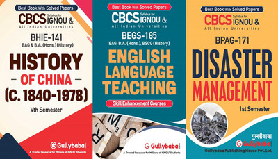 BHIE-141 History Of China(C.1840–1978) BEGS-185 English Language Teaching BPAG-171 Disaster Management(Paperback, GPHExpert)