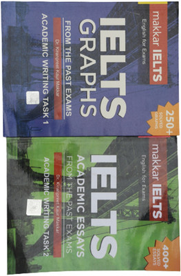 Makkar IELTS Academic Writing Task 1 And 2 Set Graphics From The Past Exams(Paperback, Dr. Kiranpreet Kaur Makkar)