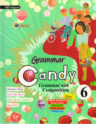 Optima, GRAMMAR CANDY Grammar And Composition - 6(Paperback, A. Banerjee, Seema Gupta)