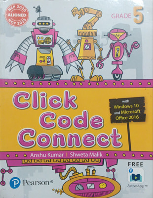 Click Code Connect Grade 5(Pepper back, Anshu kumar)