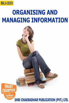 IGNOU BLI 223 Solved Guess Papers Pdf From IGNOU Study Material/Books Organising And Managing Information For Exam Preparation (Latest Syllabus) IGNOU Bachelor Of Library And Information Sciences (BLIS) (Revised)(Paperback, BHAVYA KUMAR SAHNI) IGNOU BLI 223 Solved Guess Papers Pdf From IGNOU Study Material/Books Organising And Managing Information For Exam Preparation (Latest Syllabus) IGNOU Bachelor Of Library And Information Sciences (BLIS) (Revised)(Paperback, BHAVYA KUMAR SAHNI)