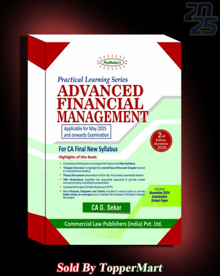 Practical Learning Series Advanced Financial Management For CA Final New Syllabus 2023 2ND EDITION | EDITION 2025(Paperback, G.C. RAO)
