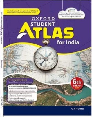 Oxford Student Atlas For India 6th Edition(Paperback, Hindi, Oxford University)