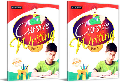 My School Cursive Writing Part V Pack Of 2 Books(Paperback, Bookmate)