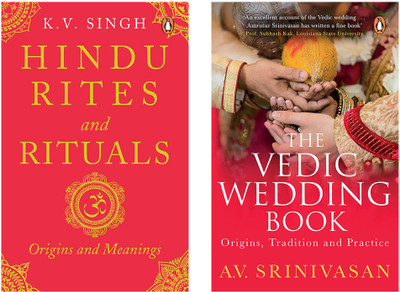 The Vedic Wedding Book & Hindu Rites And Rituals: Where They Come From And What They Mean (Set Of 2 Books)(Paperback, SRINIVASAN, A.V.)