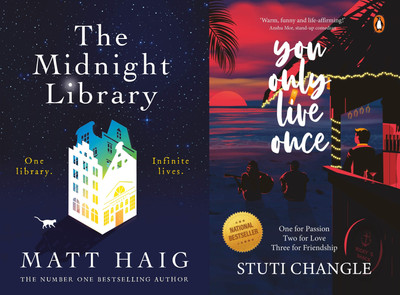 Combo Of Two Books (You Only Live Once + The Midnight Library )(Paperback, Changle Stuti, Matt Haig)