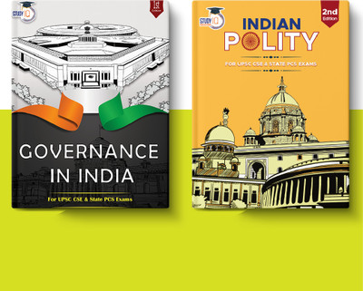 Indian Polity For UPSC & Governance In India Book For UPSC CSE 2025 Latest Edition(Paperback, StudyIQ Publications)
