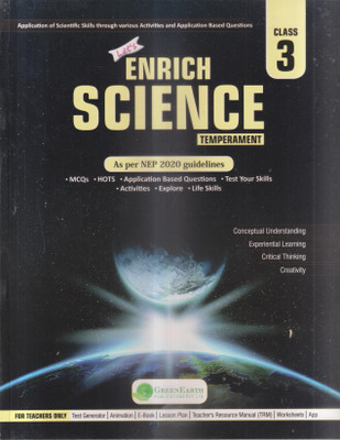 Lets Enrich Science Class -3(Paperback, SHAKUNTALA DATTA)