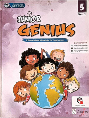 Junior Genius For Class - 5 Ver.1 (A Course In General Knowledge For Young Learners)(Paperback, Ajay Poonia)