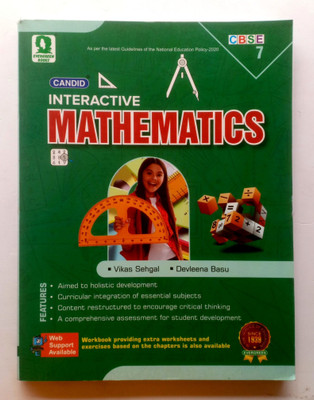 Candid Interactive Mathematics Class-7(Paperback, Vikas Sehgal, Devleena Basu)