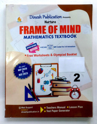 Frame Of Mind Mathematics Textbook -2(Paperback, Hindi, Rajeev Garg)