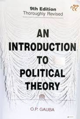 An Introduction To Political Theory 9th Edition(Paperback, JMD books)