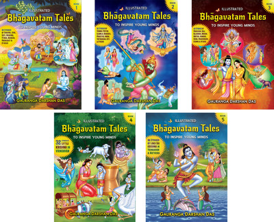 ILLUSTRATED BHAGAVATAM TALES SERIES (Set Of 5 Books)(Paperbound, Gaurang Darshan Das)