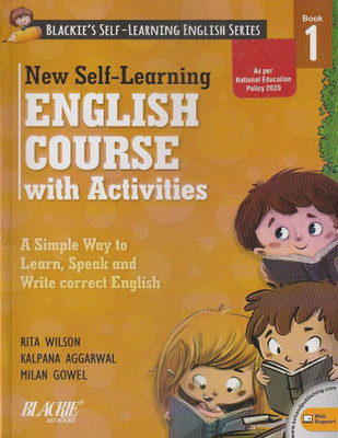 Blackie New Self Learning English Course With Activities Class-1(Paperback, RITA WILSON)