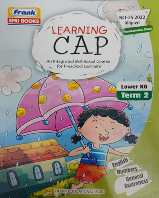 Frank Emu Books Learning Cap Class Lower Kg Term 2(Paperback, Ritika Grover)