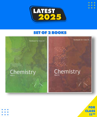 Combo Pack Ncert Textbook For Class X1 Chemistry( Part-1&2[Paperback Mr Books Ncert](Paperback, NCERT)