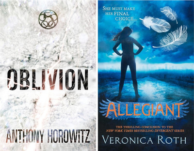 Oblivion + Allegiant (Hardcover) - Combo Of 2 Books Set(Hardcover, Anthony Horowitz and Veronica Roth)