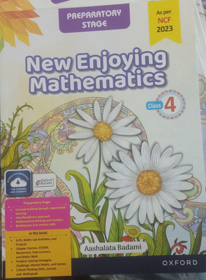 New Enjoying Mathematics Class-4(Paperback, AASHALATA BADAMI)