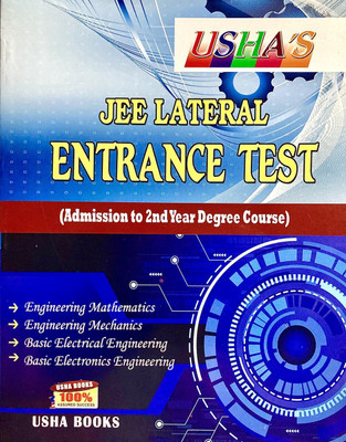 USHA JEE LATERAL ENTRANCE TEST (Admission To 2nd Year Degree Course) 2024 New Edition With Previous Year Question And Answers(Paperback, USHA GROUP OF WRITERS)