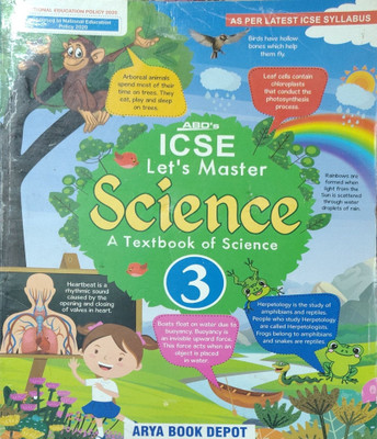 ICSE Let's Master Science Class 3(Paperback, Dr Pramod Mahajan)