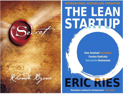 Combo Of 2 Books : The Secret + The Lean Startup - Combo Of 2 Books Set(Combo Set, Rhonda Bryne and Eric Ries)