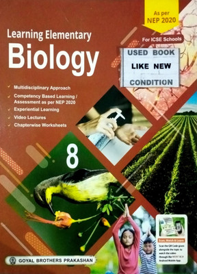 Learning Elementary Biology-8. For Icse Schools (Old Book)(Paperback, S.K. Aggarwal)