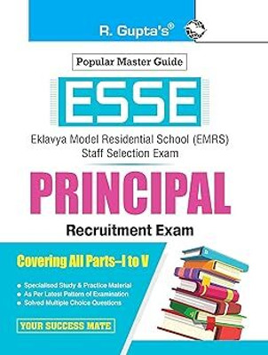 ESSE: EMRS-PRINCIPAL Recruitment Exam Guide (Covering All Parts–I To V) – 22 July 2023(Paperback, RPH Editorial Board)