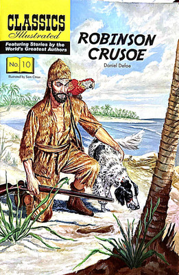 Robinson Crusoe || English New Comics Book Written By Daniel Defoe || Trending(Paperback, Daniel Defoe)