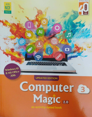 Computer Magic An Activity Based Book Class 3(Pepper back, Komal arora)