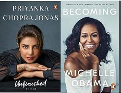 Unfinished + Becoming (2 Books)(Paperback, Priyanka Chopra, Michelle Obama)